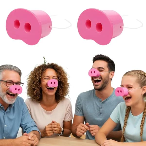 Семейная настольная игра с 150 карточками вызовов, пятыми свинячьими носами и жетонами грязи