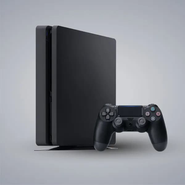 Игровая приставка PS4 Slim (1Tb) black, 1 геймпад,reseller