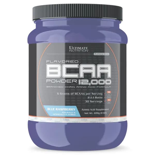Альтимейт Нутришин Флаворед БЦАА 12000 Паудер Ежевика 228 гр / Ultimate Nutrition Flavored BCAA 12000 Powder