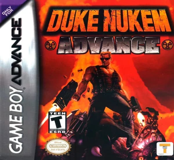 Duke Nukem Advance (Дюк Нюкем) GBA, рус.версия (Platinum) 64K-068