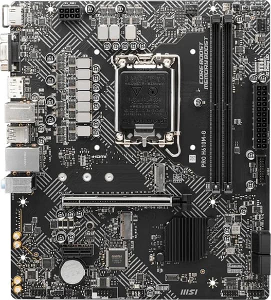 Материнская плата MSI PRO H610M-G