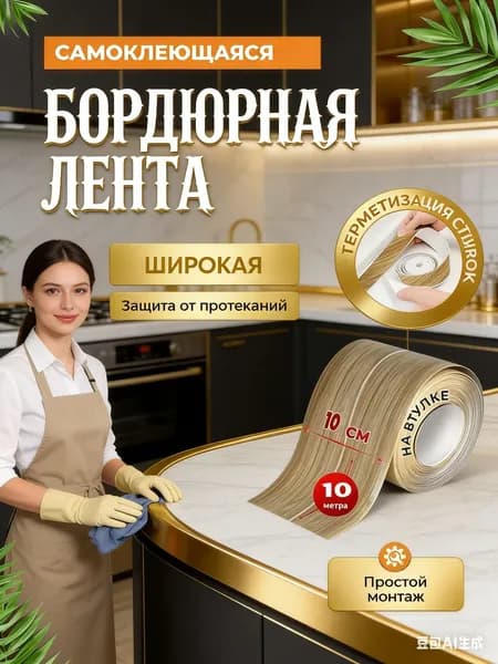 Клейкая лента 100 мм 10 м, 1 шт