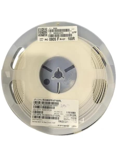 SMD резистор 0805 100 Ом 1% RC0805FR-07100RL (10 шт.)