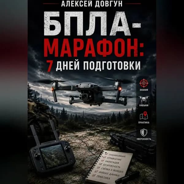 БПЛА-марафон: 7 дней подготовки | Алексей Довгун | Электронная аудиокнига