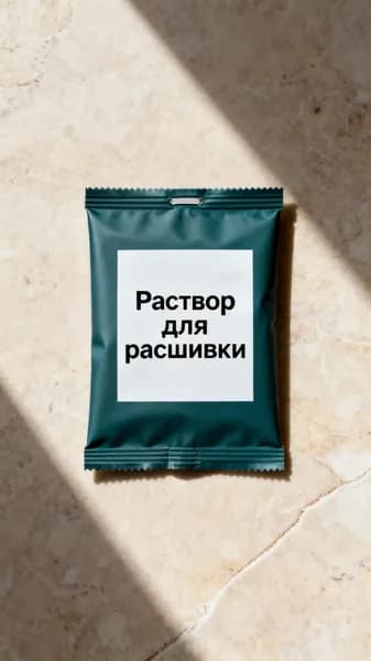 Раствор для расшивки