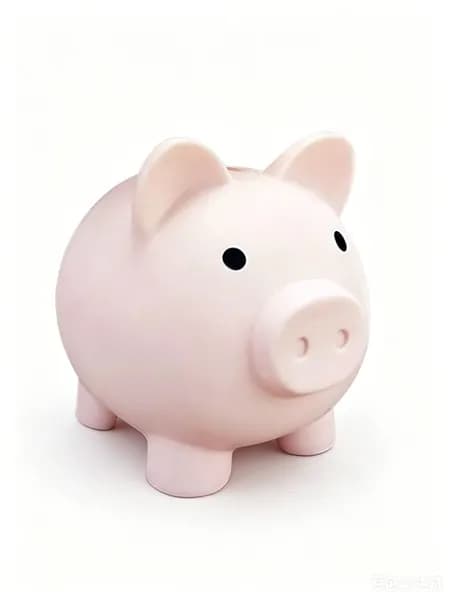 Копилка для денег, 10.5х9.5 см, 1 шт