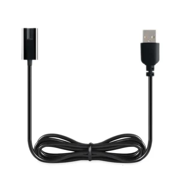 100см Длинный USB Зарядный Кабель для FS321 FS322 FS326 FS327 FS331 FS332 FS350 FS351 FS352 Бритв Черный