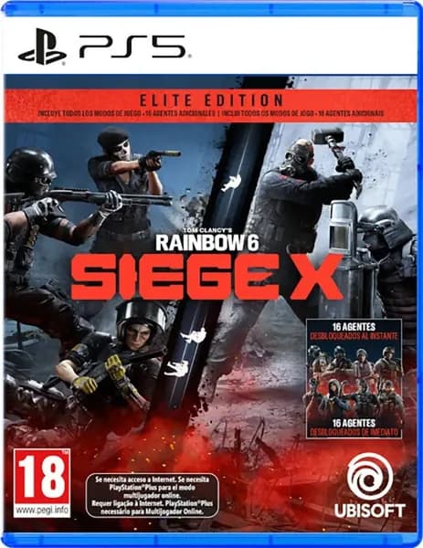 Игра Tom Clancy's Rainbow Six Siege X Elite Edition для консоли PS5
