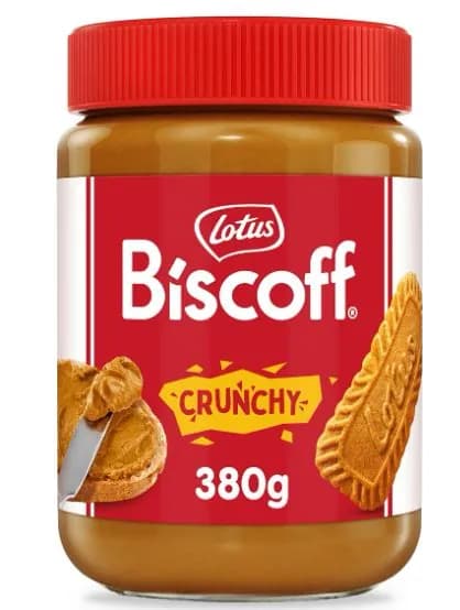 Хрустящая карамельная паста Lotus Biscoff 380г