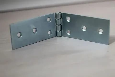 Петля карточная, цинк