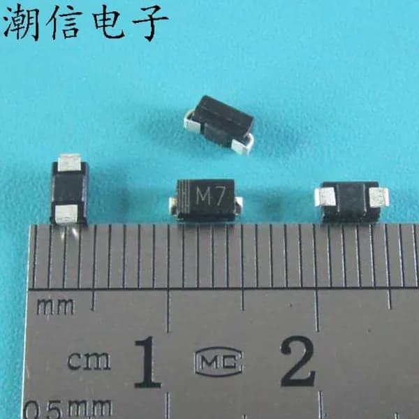 100шт/лот 1N4007 IN4007 M7 4*2.5MM 1A 1000V ic чип Электронные компоненты BOM Si Tai&SH