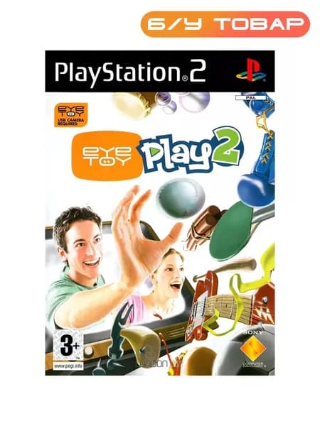 PS2 EyeToy Play 2 Диск