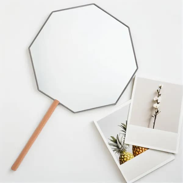 Ручная рамка для китайского веера из железа и дерева для творчества и декора