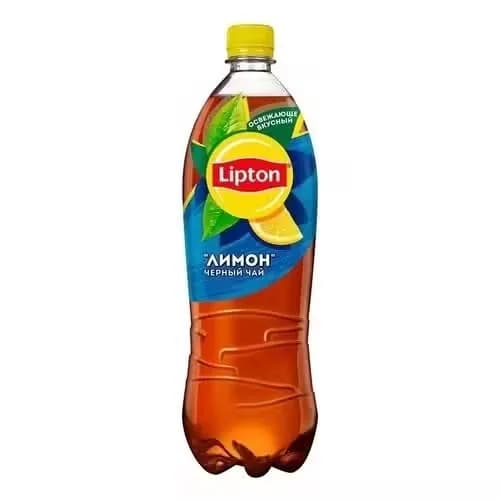 Холодный чай Lipton черный лимон 1 л