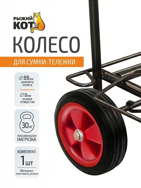 Колесо пластиковое 88 мм