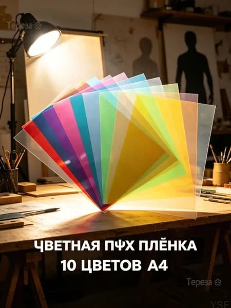 Многоцветная Пленка из ПВХ, Для DIY Декора