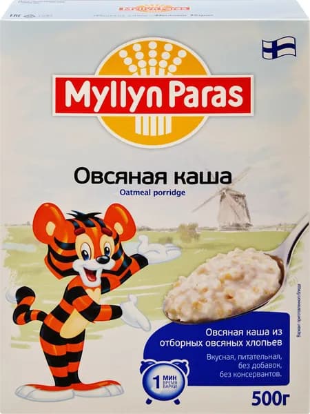 Каша овсяная MYLLYN PARAS, 500г