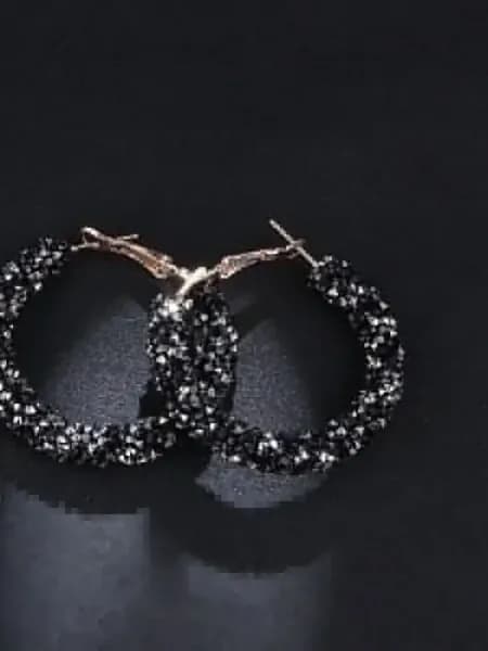 Серьги крупные