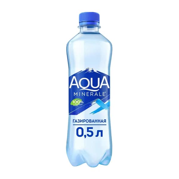 Вода питьевая Aqua Minerale газированная 500 мл