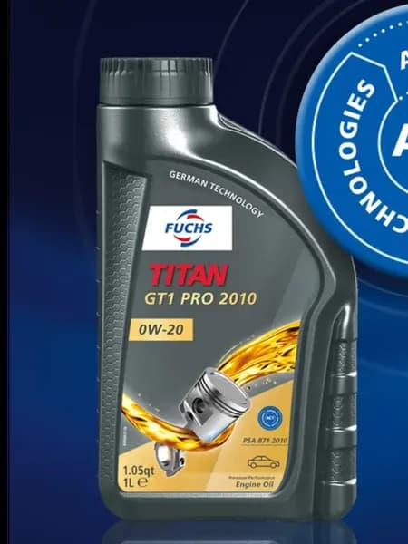 TITAN GT1 Pro 2010 C5 моторное масло 0W20 синтетическое 1л