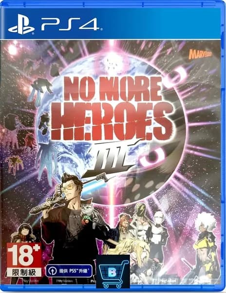 Игра No More Heroes 3 III (PlayStation 4, Английская версия)