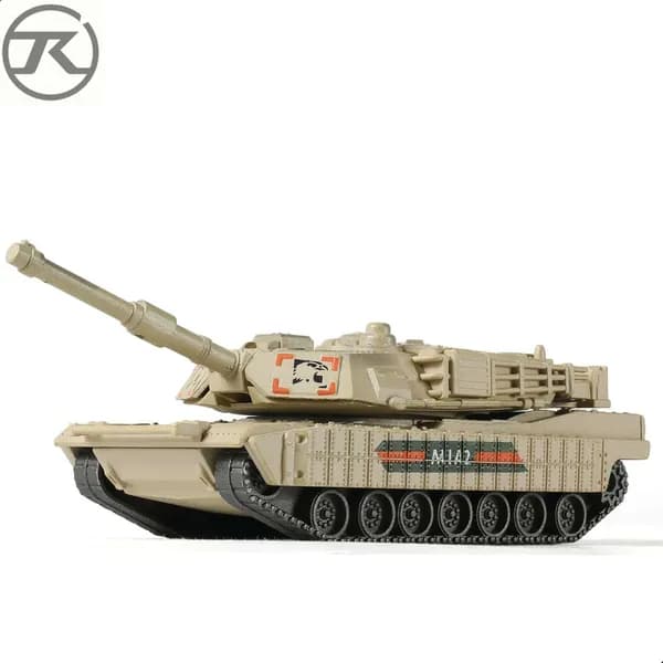Наборы для быстрой сборки модели военного танка M1A2 SEBUNAS в масштабе 1/72, модель основного боевого танка США M1A2, подарок для детей (9 шт.)