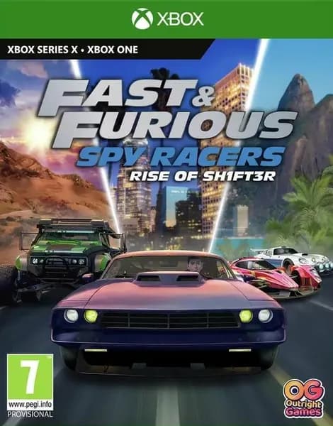 Игра Форсаж Шпионы-гонщики Подъем SH1FT3R (Fast and Furious Spy Racers Rise of SH1FT3R) Xbox One, Series X Русская Версия Диск на Xbox