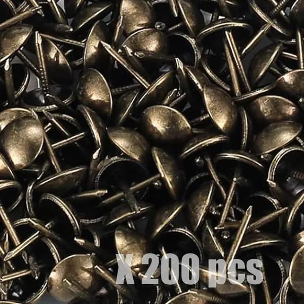 Винтажные мебельные гвозди, 200 шт.