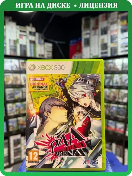 Игра Persona 4 Arena (Xbox 360) (Box)