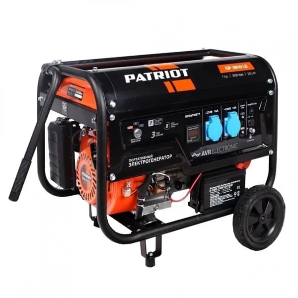 Генератор Patriot GP 3810LE 3кВт