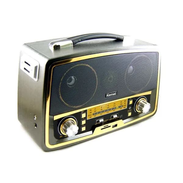 Ретро радиоприёмник MD-1701BT FM, Bluetooth, USB, SD с аккумулятором