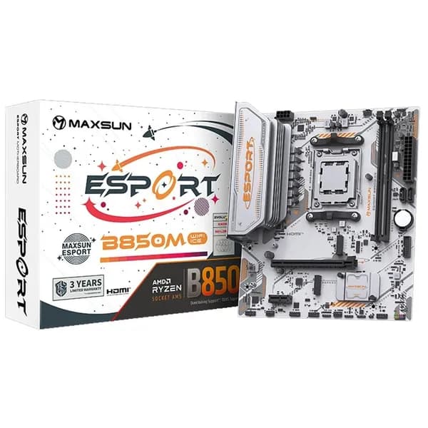MAXSUN Материнская плата MS - eSport B850M WIFI ICE