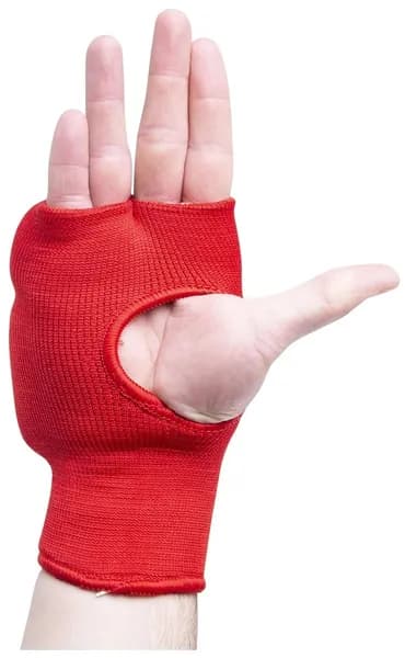 Накладки для карате KSA Pitch red, хлопок (S) ут-00017860