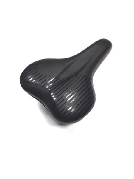 Седло VELO VL-3391 универсальное, облегчённое, эластомерное, с боковой защитой 265х166мм