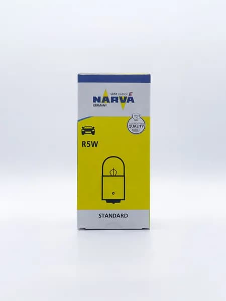 Лампа подсветки Narva R5W 12V 5W, арт. 17171, габаритные огни, 2 шт.