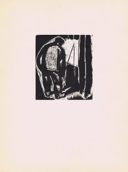 Кровь и пепел. Сюжет 6. Стасис Красаускас. Антикварная цинкография. СССР, 1961 год