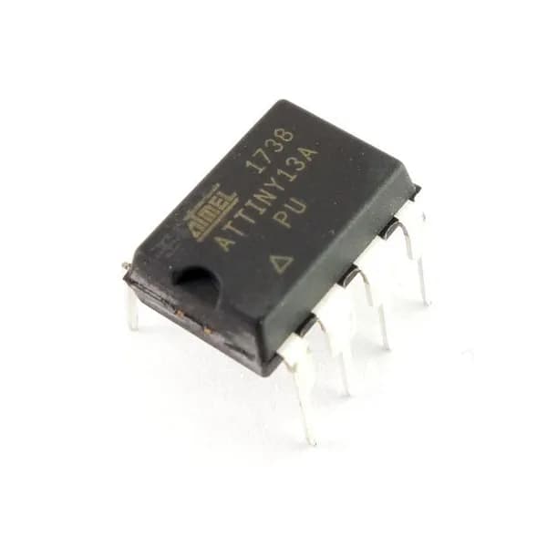 Микросхема 8-битного микроконтроллера Atmel ATTINY13A-PU PDIP-8