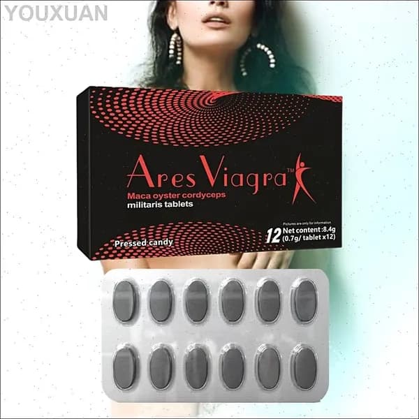 Ares Viagrax Возбудитель для мужчин быстродействующий, средство для потенции, афродизиак для мужчин, 12 капсул