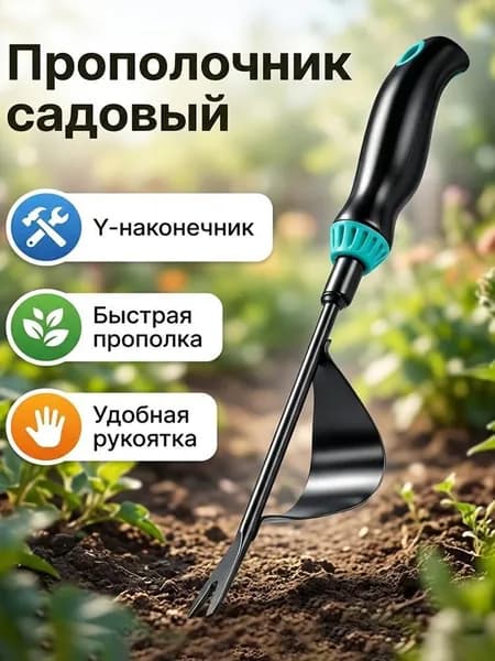 Совок садовый,Металл, рукоять Металл