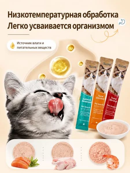 Популярные деликатесы котят