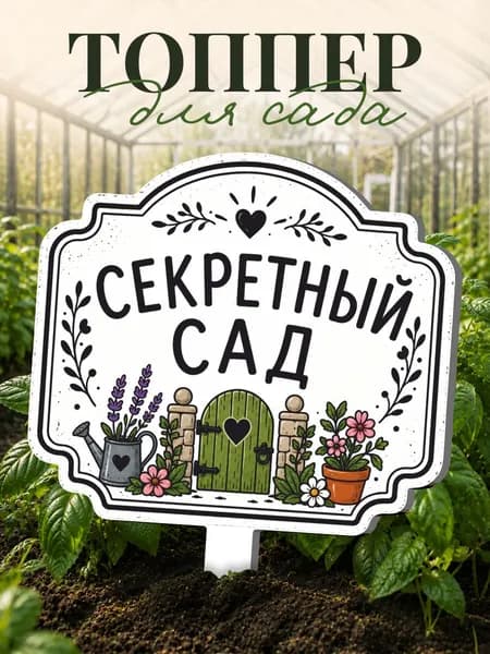 Фигурки для сада Цветы - Растения