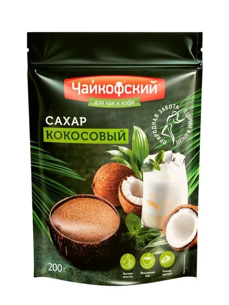 Сахар кокосовый Чайкофский, 200 г