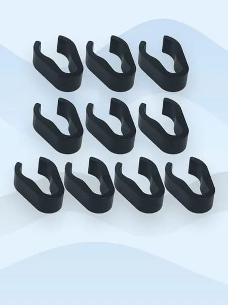 10 шт. Фиксаторов кабеля для микрофонных стоек, - 20mm
