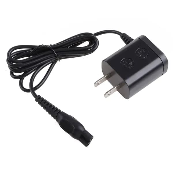 2-контактное зарядное устройство EU Plug Адаптер питания для электробритв HQ8505/6070/6075/6090