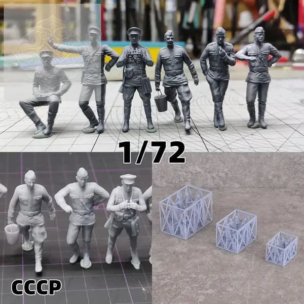 Cor 172 сборная модель солдат