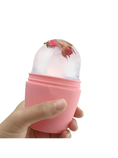 Косметический массаж, ледяная сетка для лица