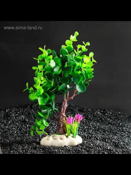 Растение искусственное аквариумное, 18 х 11 х 21,5 см