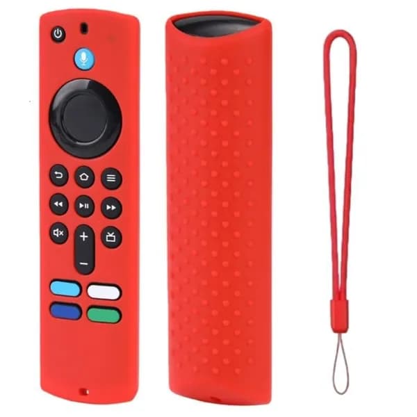 Силиконовый чехол для пульта TV Stick 3rd Gen/4K, красный