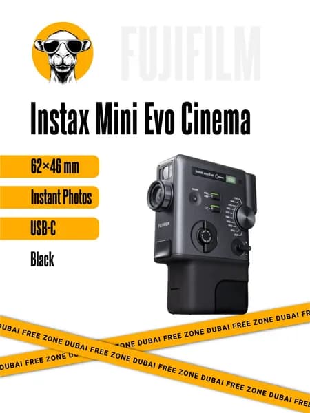 Фотоаппарат Fujifilm Instax Mini Evo Cinema Black