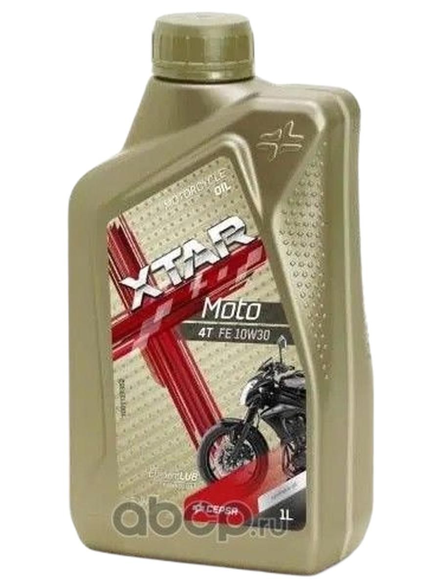 CEPSA  XTAR MOTO 4T FE 10W-30 Масло моторное, Синтетическое, 1 л